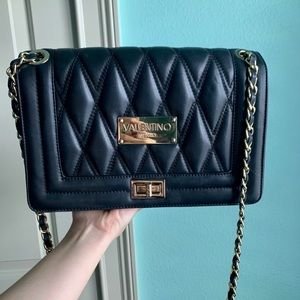 Valentino Alice Quilted Leather Crossbody Bag
